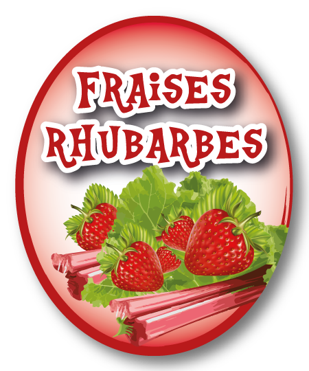 Fraises Rhubarbes